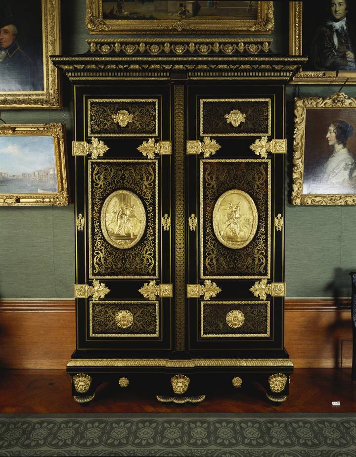 Attributed to André-Charles Boulle, Wardrobe, about 1700. Royal Collection Trust (RCIN 21630). © Royal Collection Enterprises Limited 2025 | Royal Collection Trust.