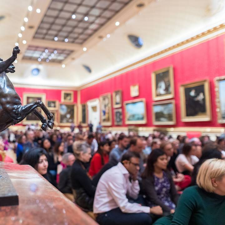 An image of people in the Great Gallery