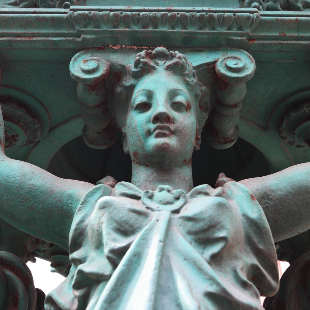 Close up of fountain