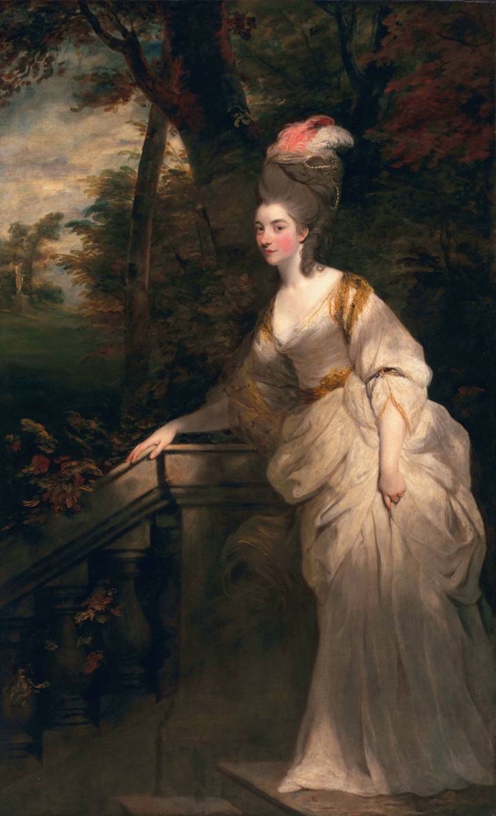 Joshua Reynolds, Georgiana, Duchess of Devonshire, 1774–6. Huntington Library and Art Gallery (25.20).