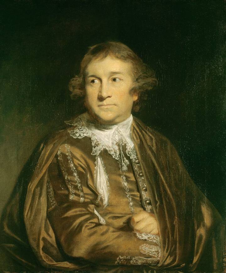 Joshua Reynolds, David Garrick, 1768. His Majesty King Charles III (RCIN 406984). Royal Collection Trust / © His Majesty King Charles III 2023.