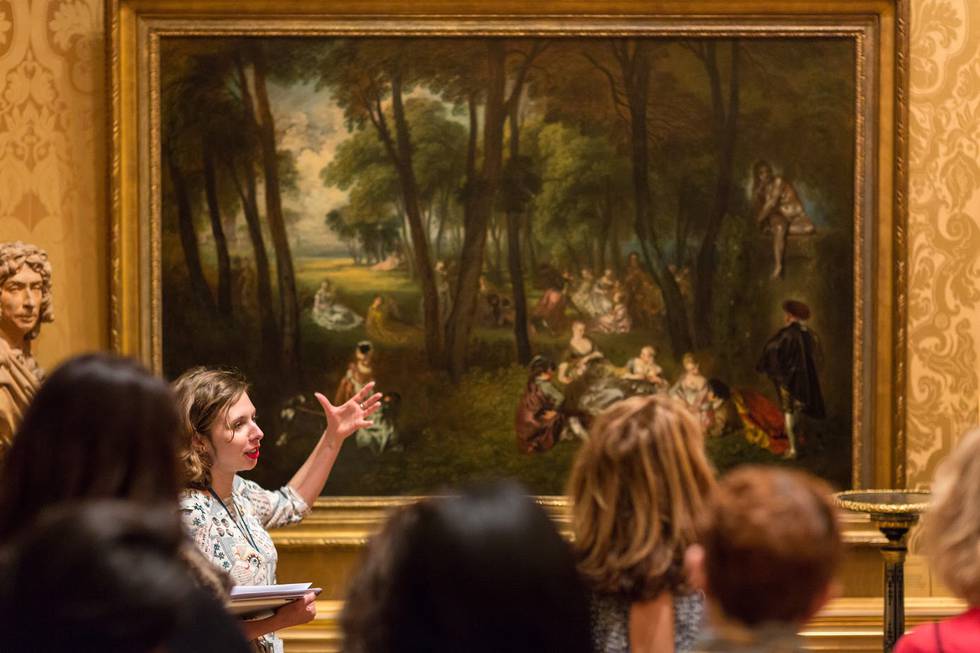 Tours of the Wallace Collection in French or German