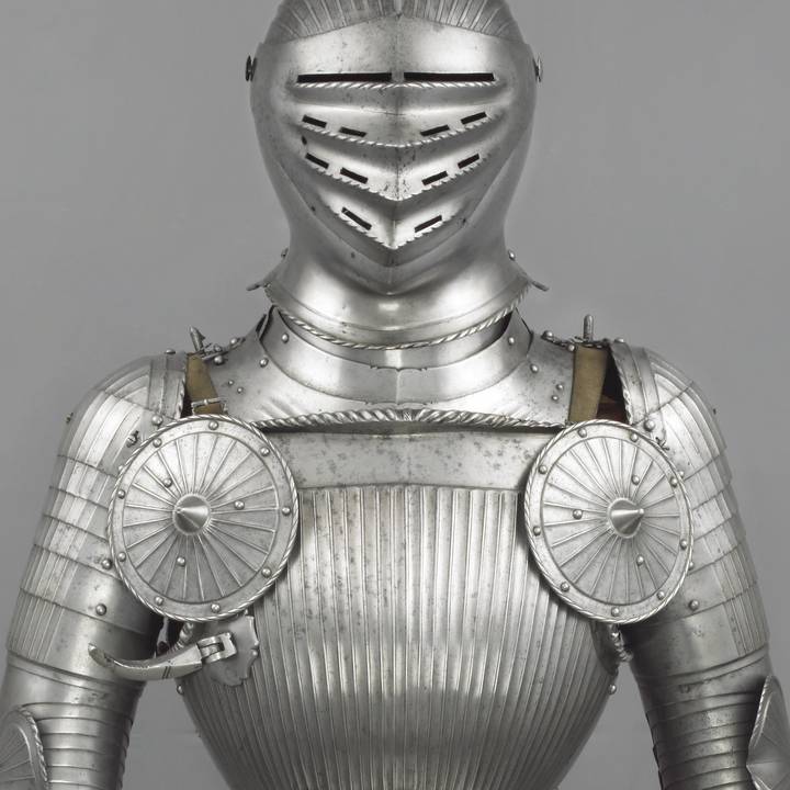 Photograph of an early sixteenth-century armour