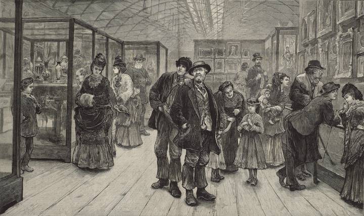 Art Connoisseurs of the East End’, The Graphic, 19 April 1873.