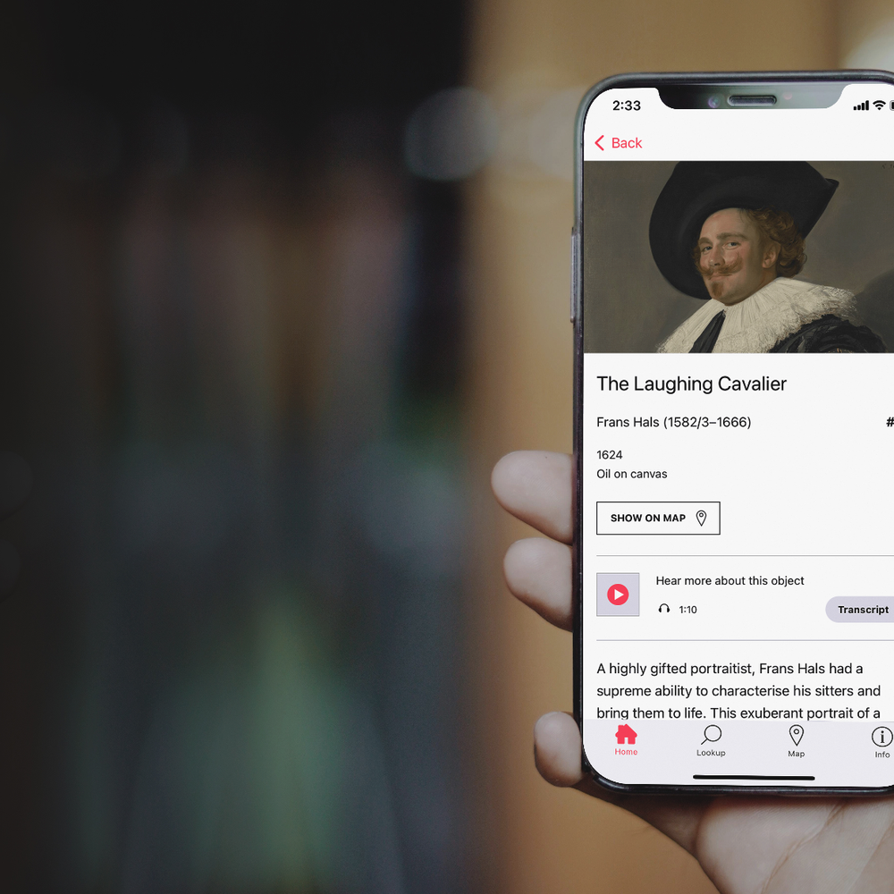 An image showing the Bloomberg Connects app
