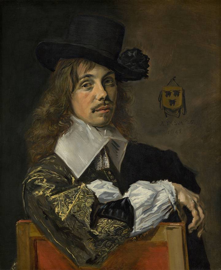 Frans Hals, Willem Coymans, 1645. The National Gallery of Art, Washington, Andrew W. Mellon Collection.