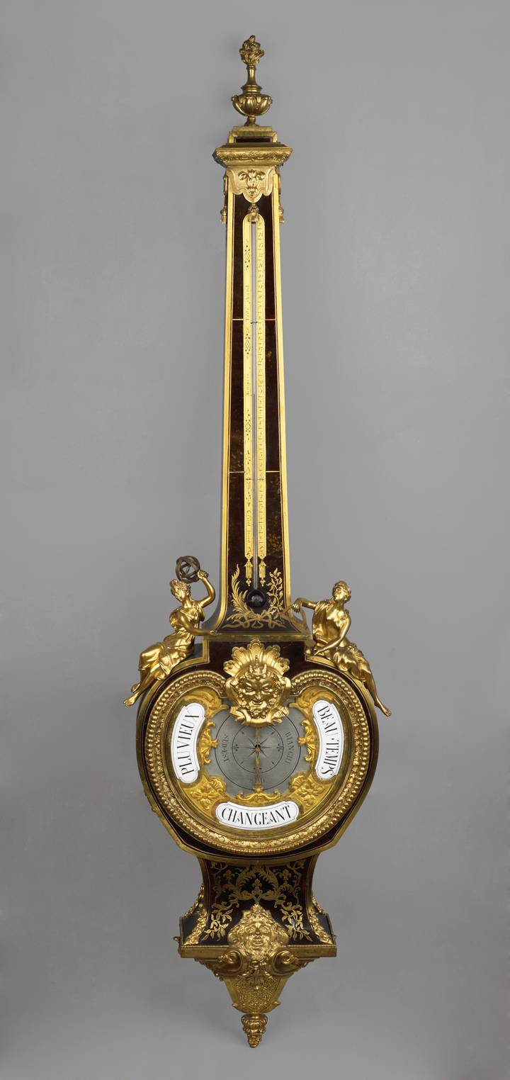 André-Charles Boulle, Barometer and Thermometer, about 1710 (F15).