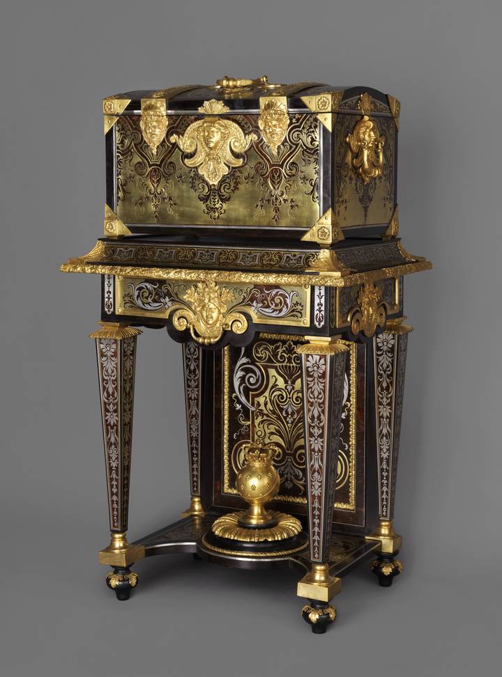 Workshop of André-Charles Boulle, Coffer on a Stand, about 1700 (F412).