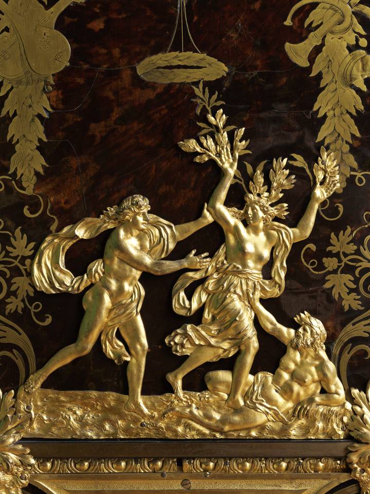 Detail, Attributed to André-Charles Boulle, Wardrobe, about 1700 (F62).