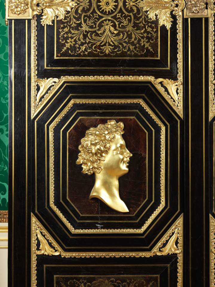 Detail, Attributed to André-Charles Boulle, Wardrobe, about 1695 (F63).