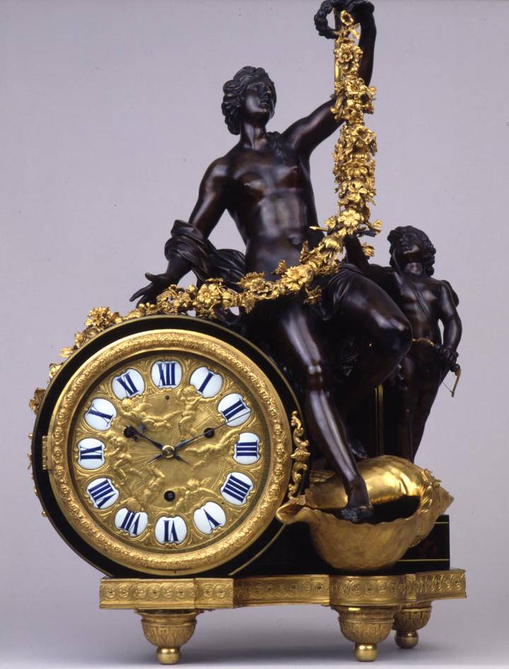 Attributed to André-Charles Boulle, Clock, about 1700–25. Waddesdon Manor (2366). © Waddesdon Manor.