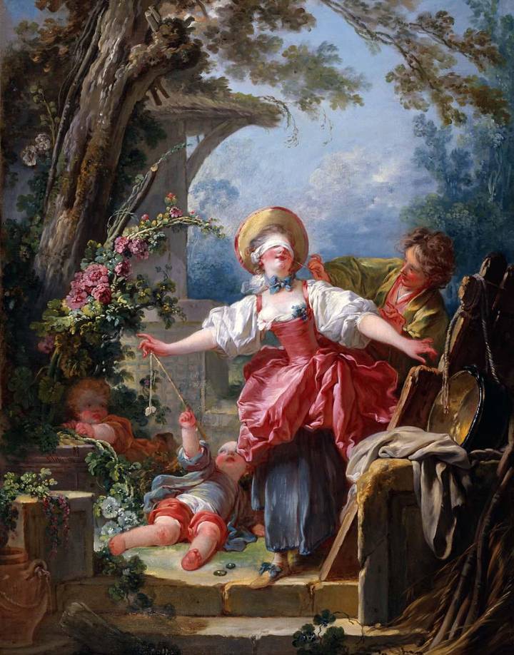 Jean-Honoré Fragonard, Blind Man’s Buff, about 1750–52. Toledo Museum of Art (1954.43).