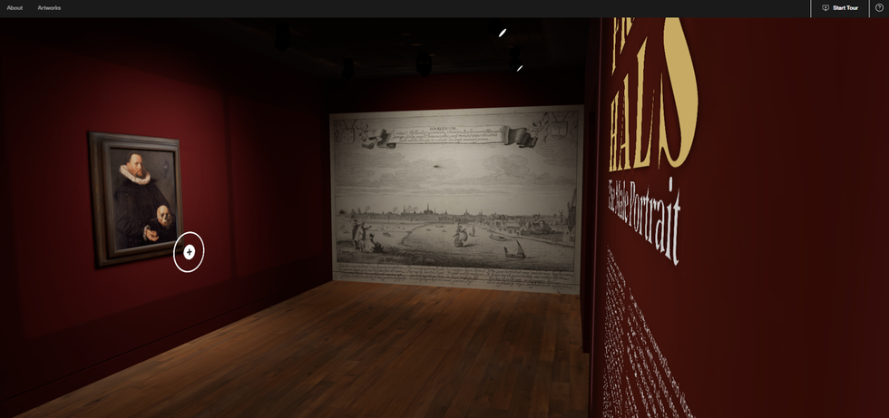 Virtual Exhibition Interior - Frans Hals