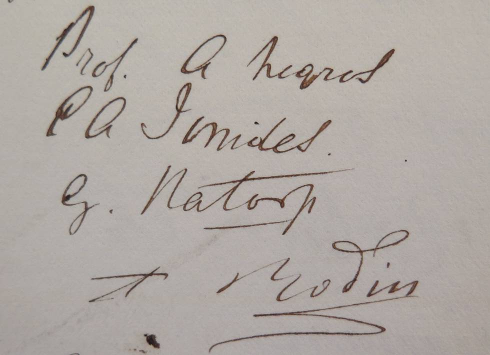 An image of handwriting