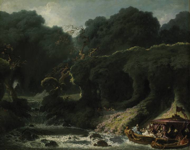 The See-Saw - Fragonard, Jean-Honoré. Museo Nacional Thyssen-Bornemisza