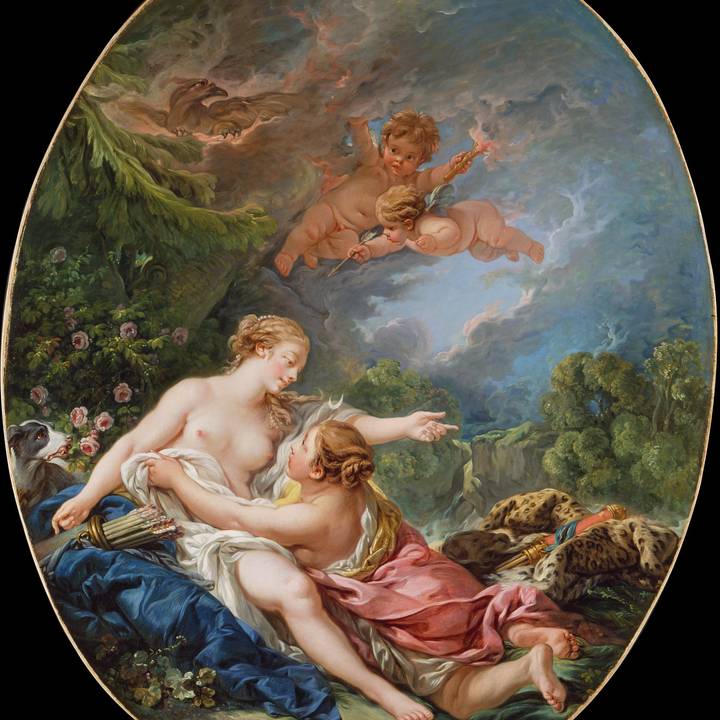 Jupiter and Callisto (P446)