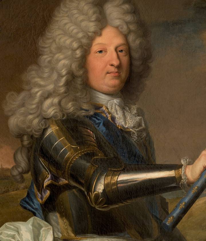 Louis de France, Grand Dauphin, Hyacinthe Rigaud, 1708. Palacio Real Madrid (10006875). Museo Nacional del Prado (P006185). © Museo Nacional del Prado, Madrid.