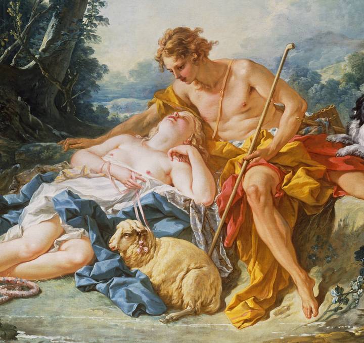 Francois Boucher, Daphnis and Chloe, 1743 (P385)