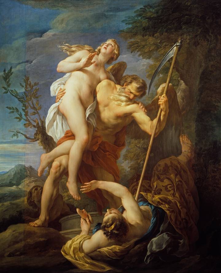 François Lemoyne, Time Saving Truth from Falsehood and Envy, 1737 (P392)