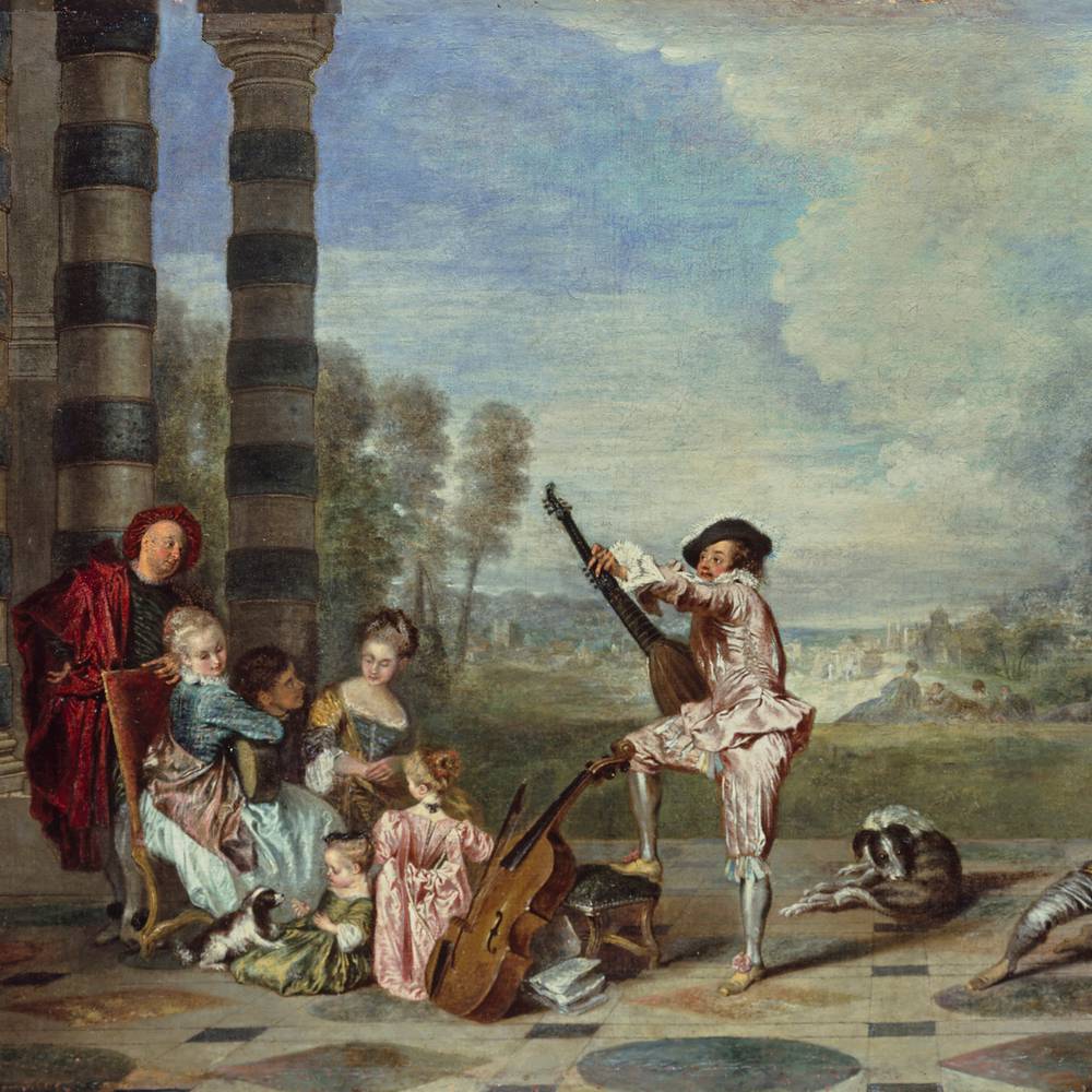 P410, Les Charmes de la vie (The Attractions of Life), Antoine Watteau