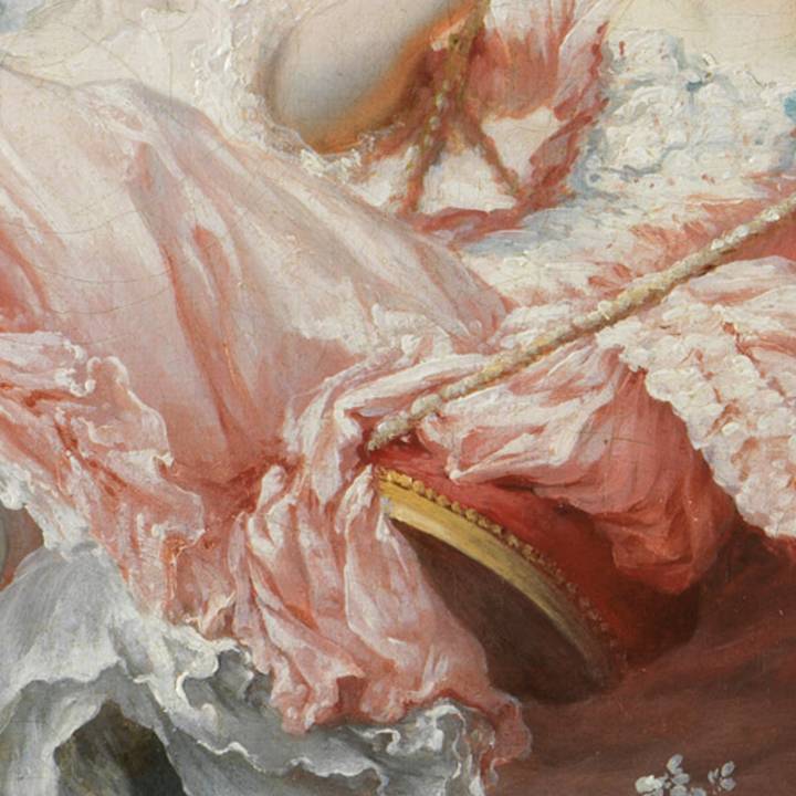 The Swing dress detail (P430)