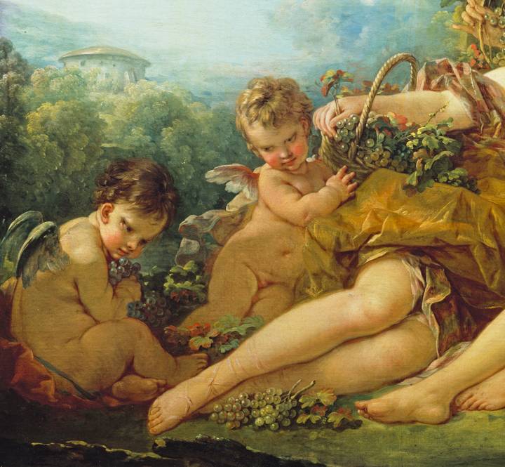 François Boucher, Erigone Conquered, 1745 (P447)