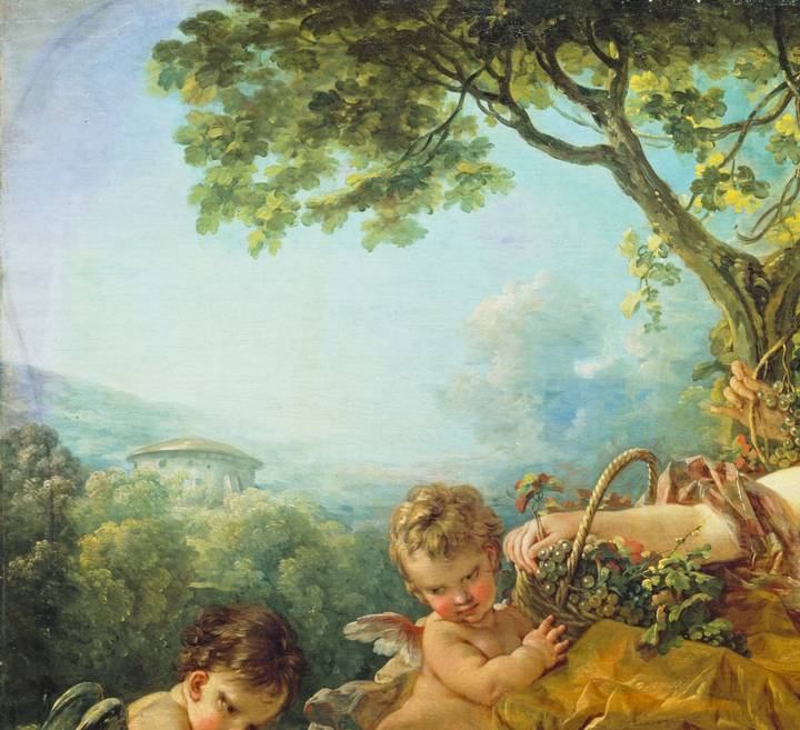 François Boucher, Erigone Conquered, 1745 (P447)