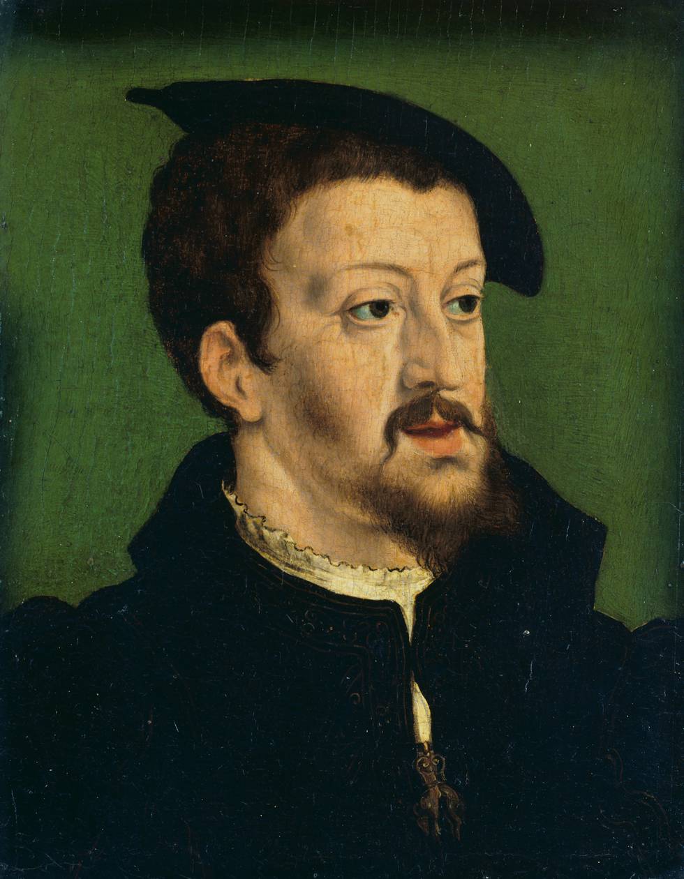 Sixteenth-century portrait of a bearded man dressed in black