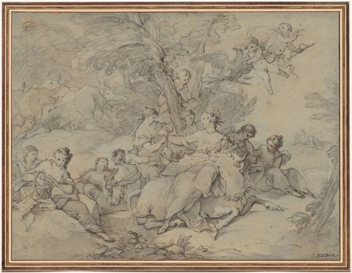 Charles-Joseph Natoire, The Rape of Europa, 1731. The Cleveland Museum of Art (1968.364) © The Cleveland Museum of Art, Cleveland