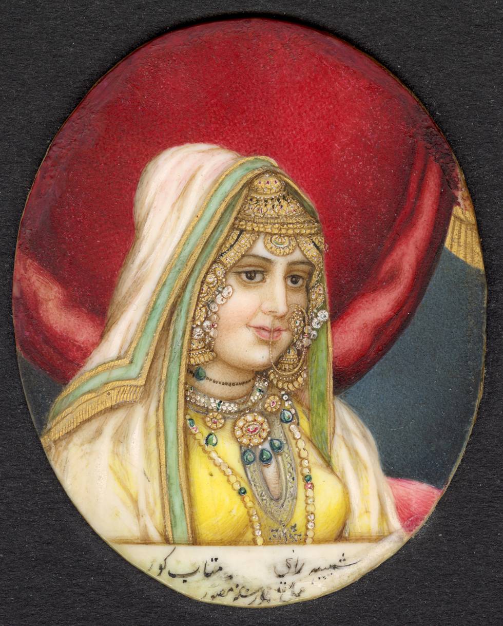 Rattan Singh, Rani Mahtab Kaur, c1810-30, Toor Collection