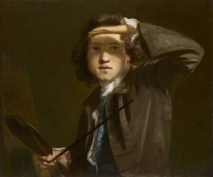 Joshua Reynolds, Sir Joshua Reynolds, about 1747–9. National Portrait Gallery (NPG 41). © National Portrait Gallery, London.