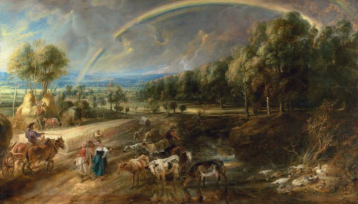 The Rainbow Landscape, Peter Paul Rubens, 1636 (P63).