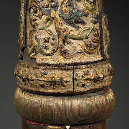 A detail of the Horn of St Hubert