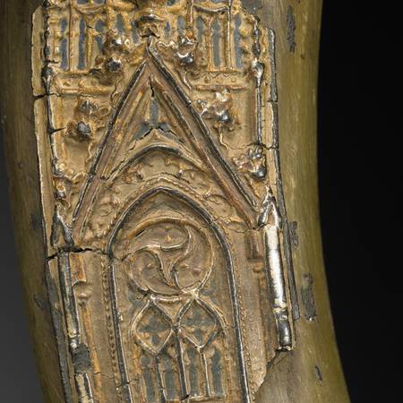 A detail of the Horn of St Hubert