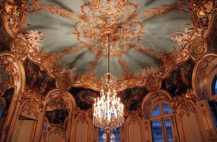 Library at Salon de la Princesse, Hotel de Soubise