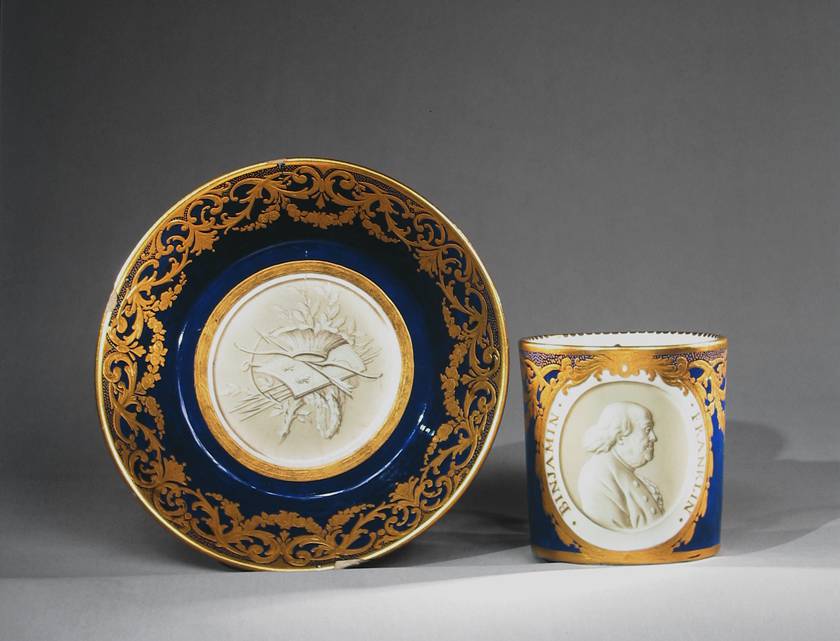 Brief Encounter: A Declaration of Independence Benjamin Franklin and a Sèvres Porcelain Cup
