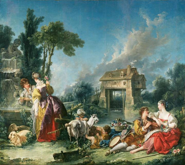 François Boucher, The Fountain of Love, 1748. The J. Paul Getty Museum (71.PA.37). © The J. Paul Getty Museum, Los Angeles
