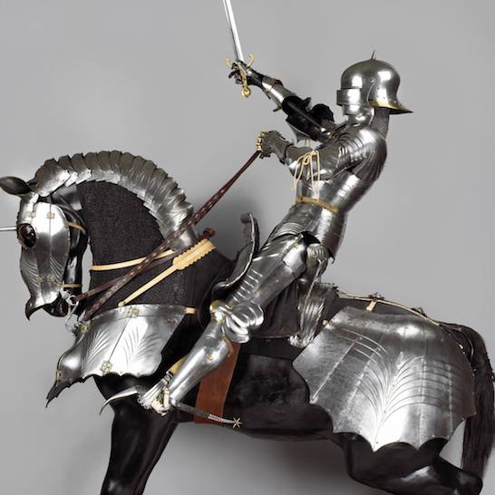 Children in the armouries