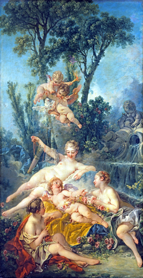 Francois Boucher, Cupid a Captive (P432)