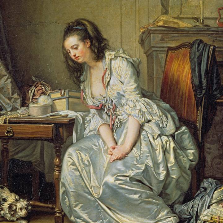 woman and group in theatre