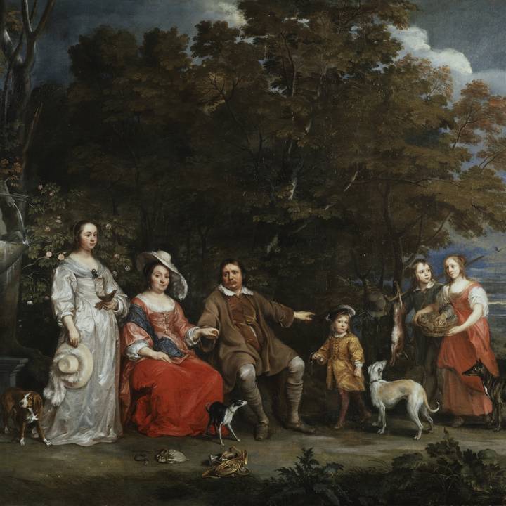 woman and group in theatre
