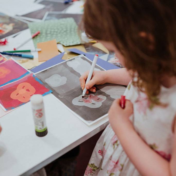 Relaxed Family Morning: Pots and Portraits