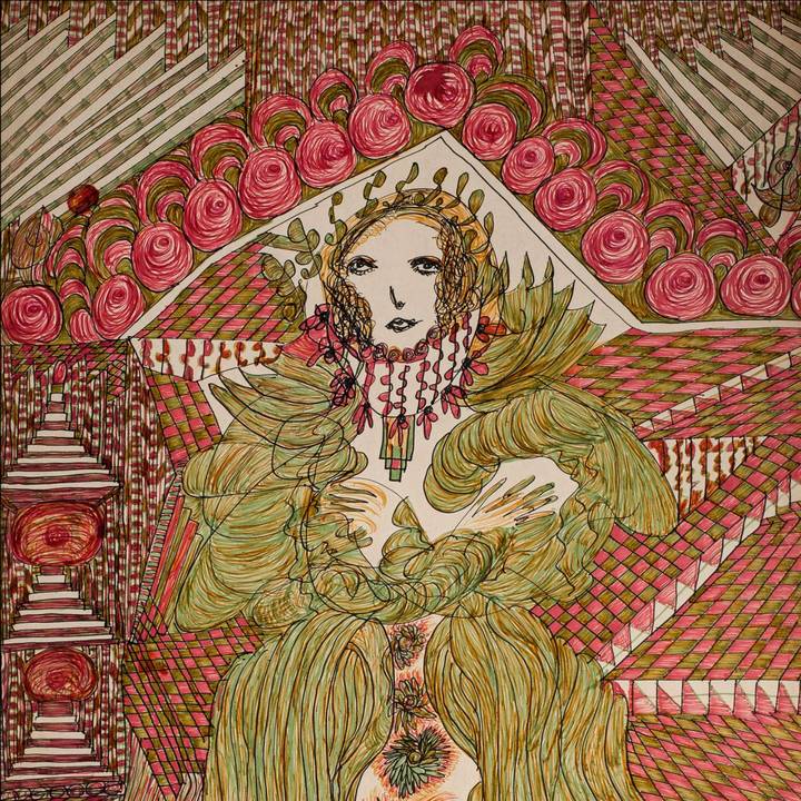 woman and group in theatre