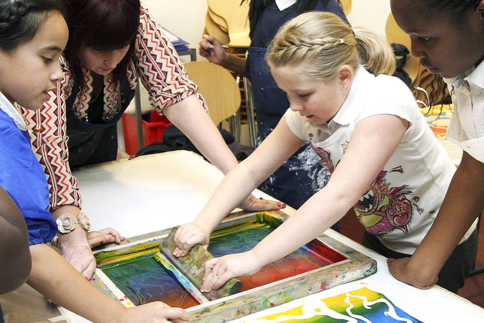 Talking Textiles! Screenprinting Workshop