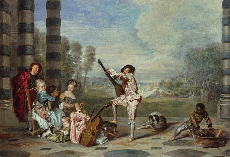 Black History Month: Watteau’s Les Charmes de la vie