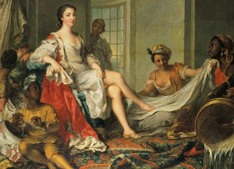 Black History Month: Nattier’s Mademoiselle de Clermont en sultane