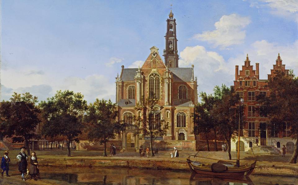 Brief Encounter: Jan van der Heyden, View of the Westerkerk, Amsterdam