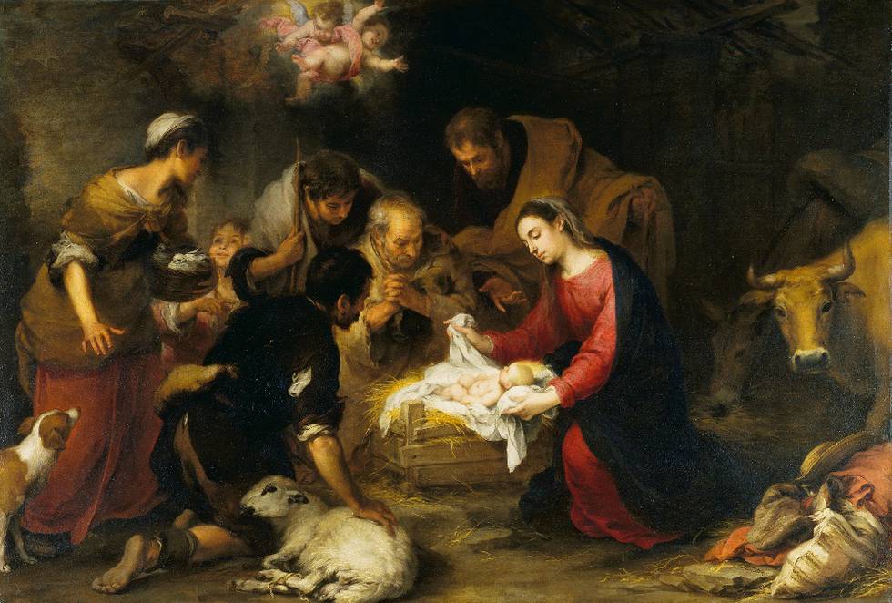 The Christmas Story Painted: Scenes of the Nativity